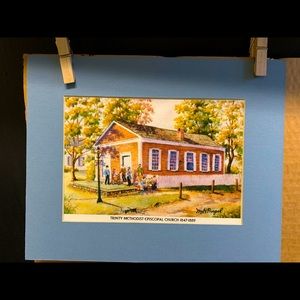 Print by M. S.H. Prigel Trinity Methodist Church